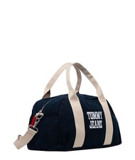 TOMMY HILFIGER TJ BOLD VARSITY Bolso de mano con correa para el hombro. noche oscura azul marino - Bolsas de viaje - 3