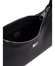 TOMMY HILFIGER TJ CITY CHARM Bolso de hombro negro - Bolsos Mujer - 4