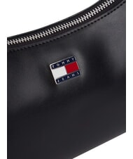 TOMMY HILFIGER TJ CITY CHARM Bolso de hombro negro - Bolsos Mujer - 5