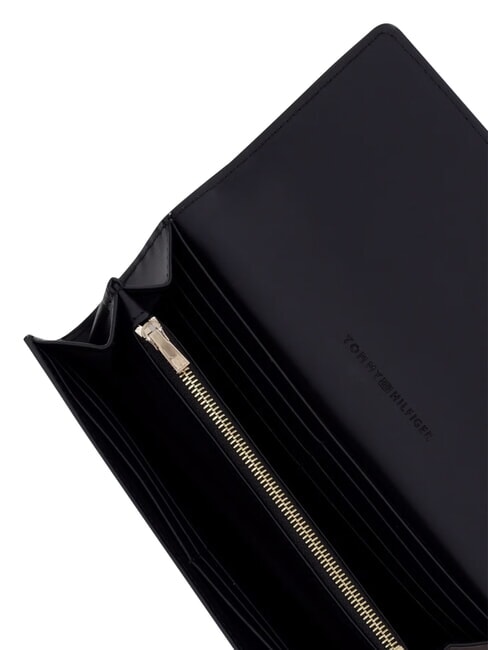 TH ICON Cartera grande con solapa negro - Carteras Mujer