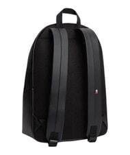 TOMMY HILFIGER TJ ESS DAILY PU Mochila con bolsillo frontal negro - Mochilas Escuela & Tiempo Libre - 3