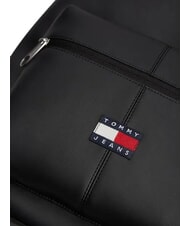 TOMMY HILFIGER TJ ESS DAILY PU Mochila con bolsillo frontal negro - Mochilas Escuela & Tiempo Libre - 5