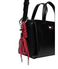 TOMMY HILFIGER TJ CITY CHARM Bolso de mano con correa para el hombro. negro - Bolsos Mujer - 6