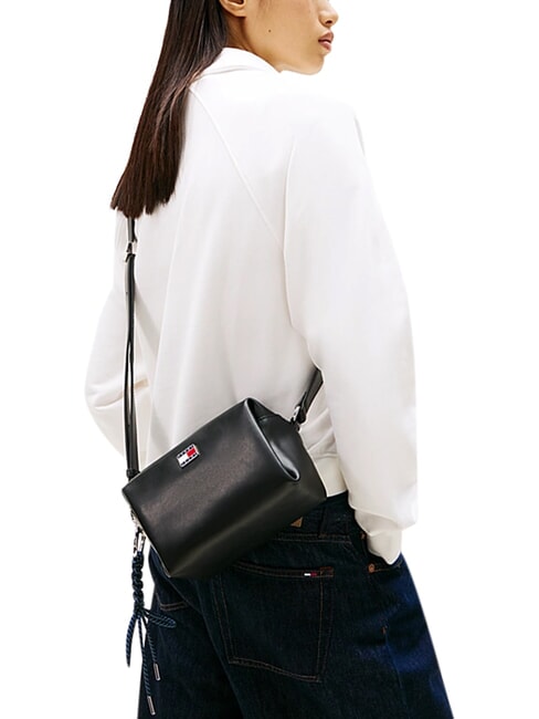 TJ CITY CHARM Minibolso de hombro negro - Bolsos Mujer