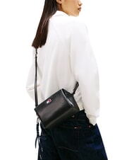 TOMMY HILFIGER TJ CITY CHARM Minibolso de hombro negro - Bolsos Mujer - 2