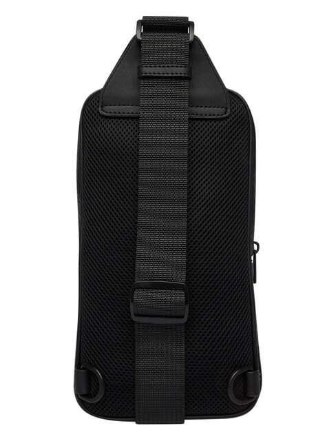 TH EMBOSSED FLAG Bolsa de un solo hombro negro - Ri&ntilde;oneras