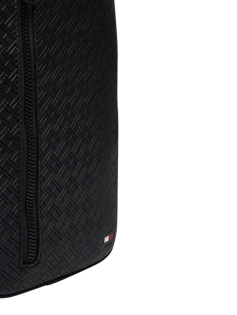 TH EMBOSSED FLAG Bolsa de un solo hombro negro - Ri&ntilde;oneras