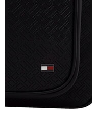 TOMMY HILFIGER TH EMBOSSED FLAG Mochila con bolsillo frontal negro - Mochilas Escuela & Tiempo Libre - 5