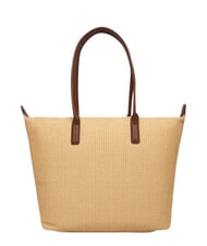 TOMMY HILFIGER POPETTE Bolso de compras de hombro, XL arena mono - Bolsos Mujer - 3