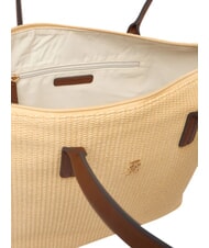 TOMMY HILFIGER POPETTE Bolso de compras de hombro, XL arena mono - Bolsos Mujer - 6