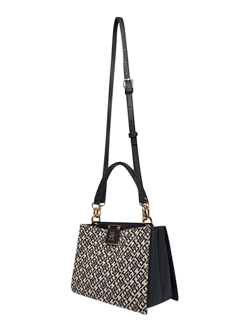 TH HER Bolso de mano con correa para el hombro. monocrom&aacute;tico azul - Bolsos Mujer