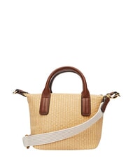 TOMMY HILFIGER POPETTE Bolso de mano con correa para el hombro. arena mono - Bolsos Mujer - 3
