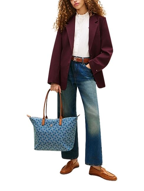 POPETTE Bolso de compras de hombro, XL mezclilla azul - Bolsos Mujer