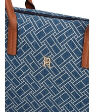 TOMMY HILFIGER POPETTE Bolso de compras de hombro, XL mezclilla azul - Bolsos Mujer - 4