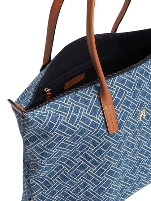 POPETTE Bolso de compras de hombro, XL mezclilla azul - Bolsos Mujer