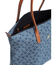 TOMMY HILFIGER POPETTE Bolso de compras de hombro, XL mezclilla azul - Bolsos Mujer - 5