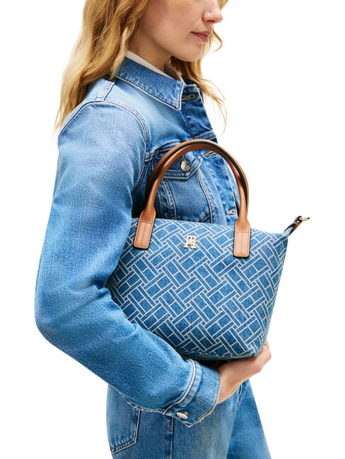 POPETTE Bolso de mano con correa para el hombro. mezclilla azul - Bolsos Mujer