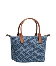 TOMMY HILFIGER POPETTE Bolso de mano con correa para el hombro. mezclilla azul - Bolsos Mujer - 3