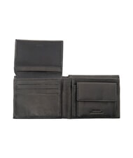 GAUD&Igrave; ERIK Cartera de cuero para hombre NEGRO - Carteras Hombre - 2