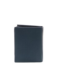GAUD&Igrave; ERIK Cartera vertical de cuero azul tinta - Carteras Hombre - 3