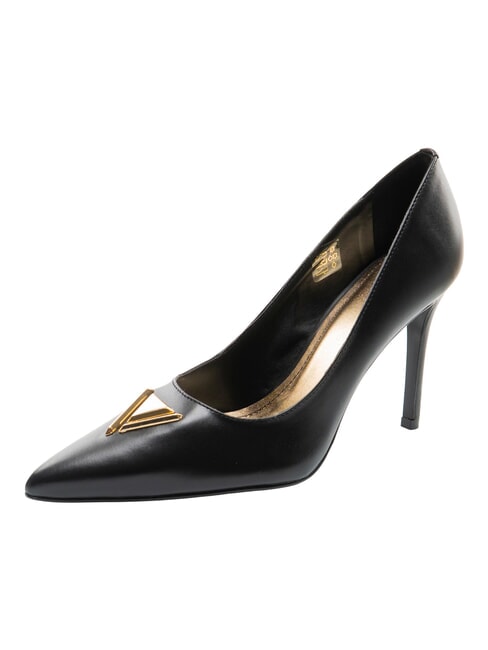 DALIA escote de cuero NEGRO - Zapatos Mujer