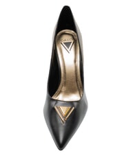 GAUD&Igrave; DALIA escote de cuero NEGRO - Zapatos Mujer - 4