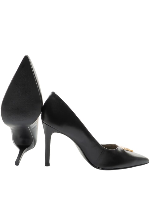 DALIA escote de cuero NEGRO - Zapatos Mujer