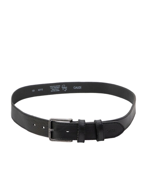 BELT Cintur&oacute;n de cuero NEGRO - Cinturones