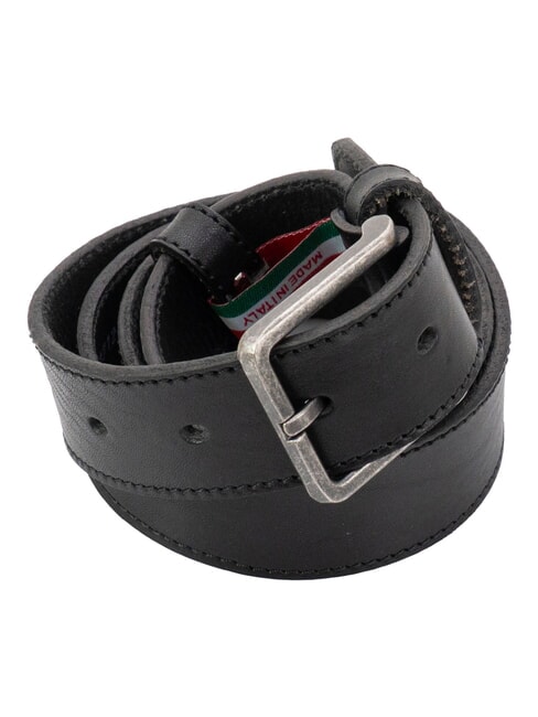 BELT Cintur&oacute;n de cuero NEGRO - Cinturones