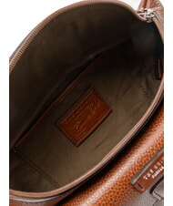 THE BRIDGE BIAGIO Ri&ntilde;onera de cuero marr&oacute;n 14/rutenio paladio - Bolsos Mujer - 5