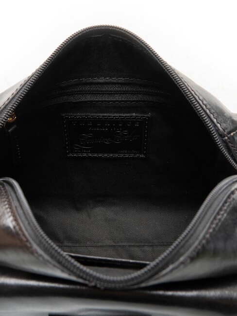 FLORA Minibolso de hombro Oro negro - Bolsos Mujer