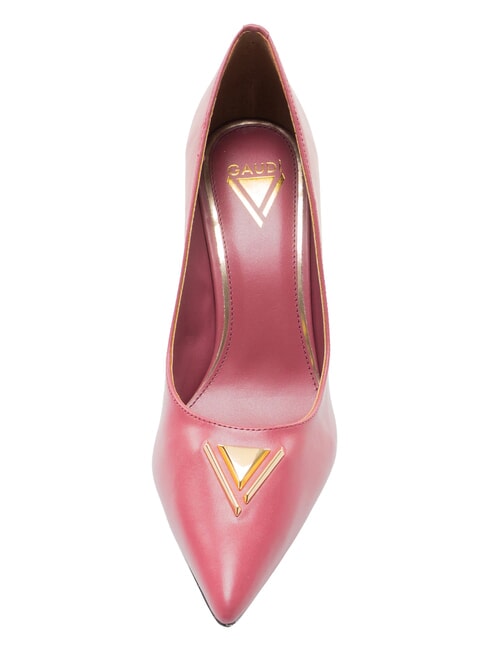 COLETTE escote de cuero magnolia - Zapatos Mujer