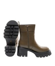 GAUD&Igrave; CONNIE DEER Botines con tac&oacute;n de 7 cm MILITAR - Zapatos Mujer - 2