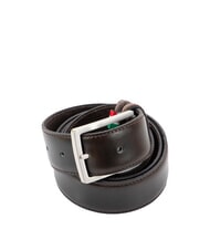 GAUD&Igrave; TEXAS Cintur&oacute;n curvo con costuras. marron oscuro - Cinturones - 3