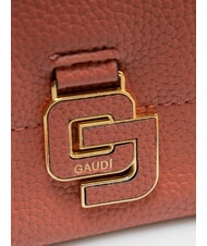 GAUD&Igrave; ESMERALDA Bolso de hombro mediano con asas de cadena cobre - Bolsos Mujer - 3