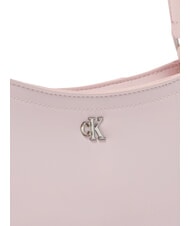 CALVIN KLEIN HARDWARE MONOGRAM Bolso de hombro rosa cuna - Bolsos Mujer - 4