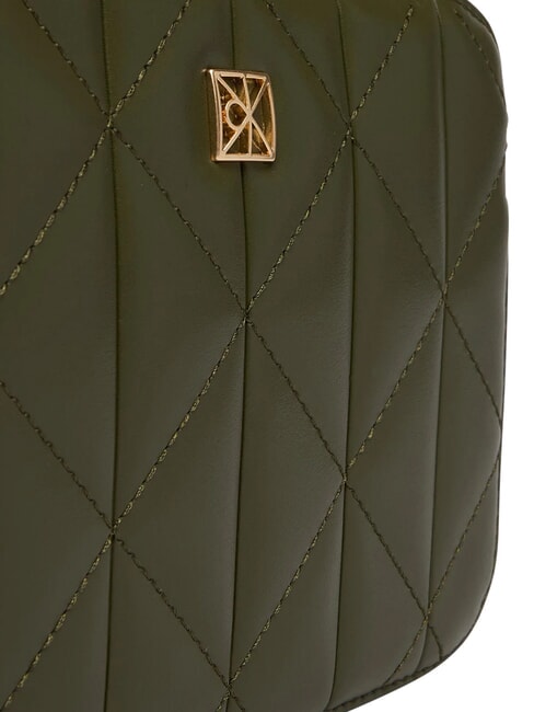 QUILTED EMBLEM Minibolso de hombro cipr&eacute;s - Bolsos Mujer