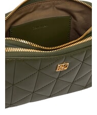 CALVIN KLEIN QUILTED EMBLEM Minibolso de hombro cipr&eacute;s - Bolsos Mujer - 5