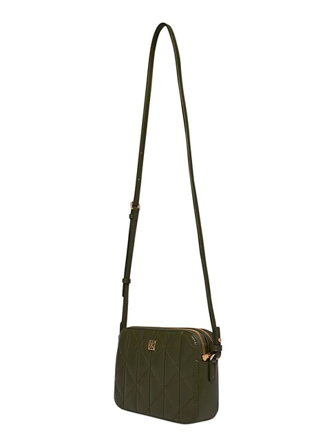 QUILTED EMBLEM Minibolso de hombro cipr&eacute;s - Bolsos Mujer