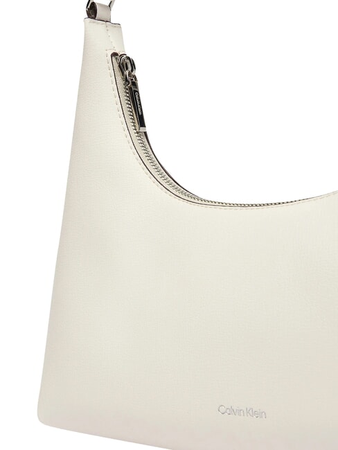 EMBOSSED LOGO Bolso de hombro, con correa para el hombro aliso blanco - Bolsos Mujer