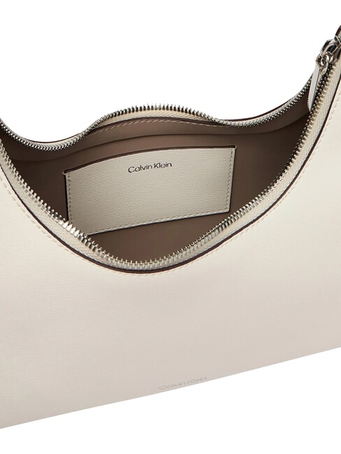 EMBOSSED LOGO Bolso de hombro, con correa para el hombro aliso blanco - Bolsos Mujer