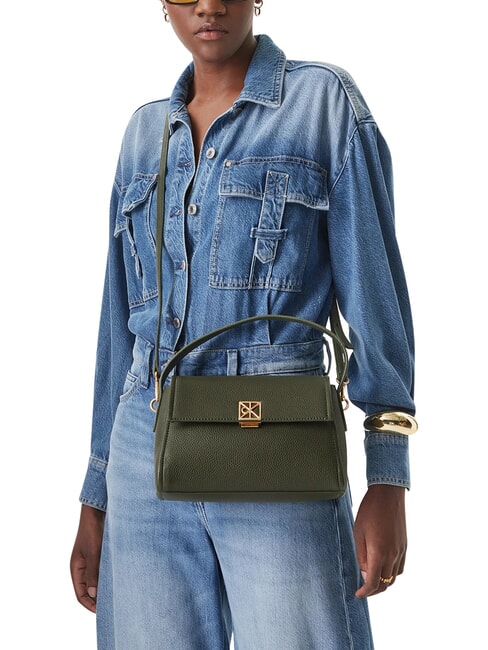 HARDWARE EMBLEM PEBB Bolso de mano con correa para el hombro. cipr&eacute;s - Bolsos Mujer
