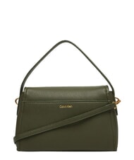 CALVIN KLEIN HARDWARE EMBLEM PEBB Bolso de mano con correa para el hombro. cipr&eacute;s - Bolsos Mujer - 3