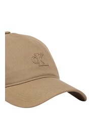 CALVIN KLEIN CKJ SMALL MONOGRAM Gorra con visera gris topo del desierto - Sombreros - 3