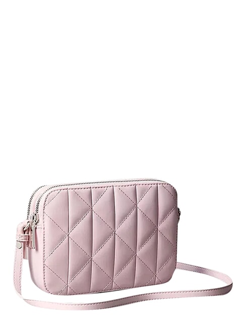 QUILTED EMBLEM Minibolso de hombro rosa cuna - Bolsos Mujer