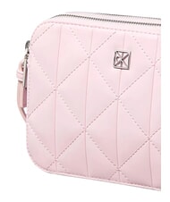 CALVIN KLEIN QUILTED EMBLEM Minibolso de hombro rosa cuna - Bolsos Mujer - 3