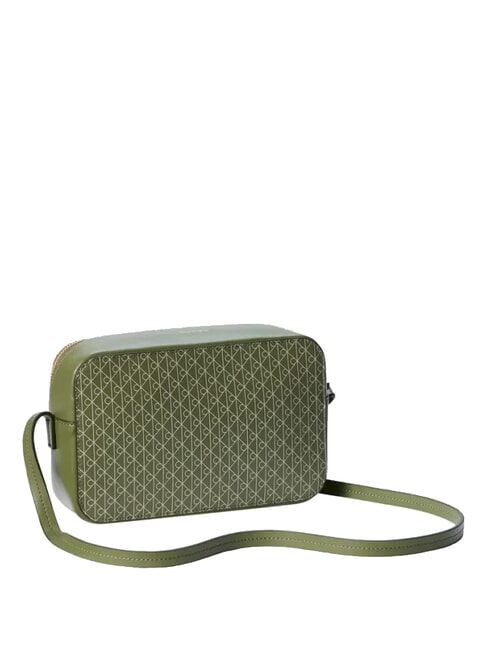 COATED EMBLEM Mini bolso de hombro olivino aop - Bolsos Mujer
