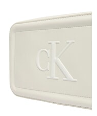 CALVIN KLEIN BOLD MONOGRAM Mini bolso de hombro aliso blanco - Bolsos Mujer - 4