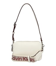 CALVIN KLEIN SIGNATURE LOGO STRAP Estuche para c&aacute;mara con doble funci&oacute;n aliso blanco - Bolsos Mujer - 3