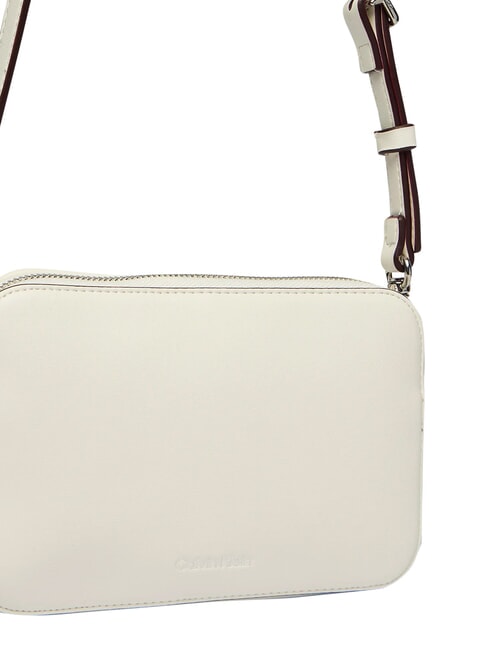 SIGNATURE LOGO STRAP Estuche para c&aacute;mara con doble funci&oacute;n aliso blanco - Bolsos Mujer